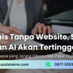 bisnis tanpa website