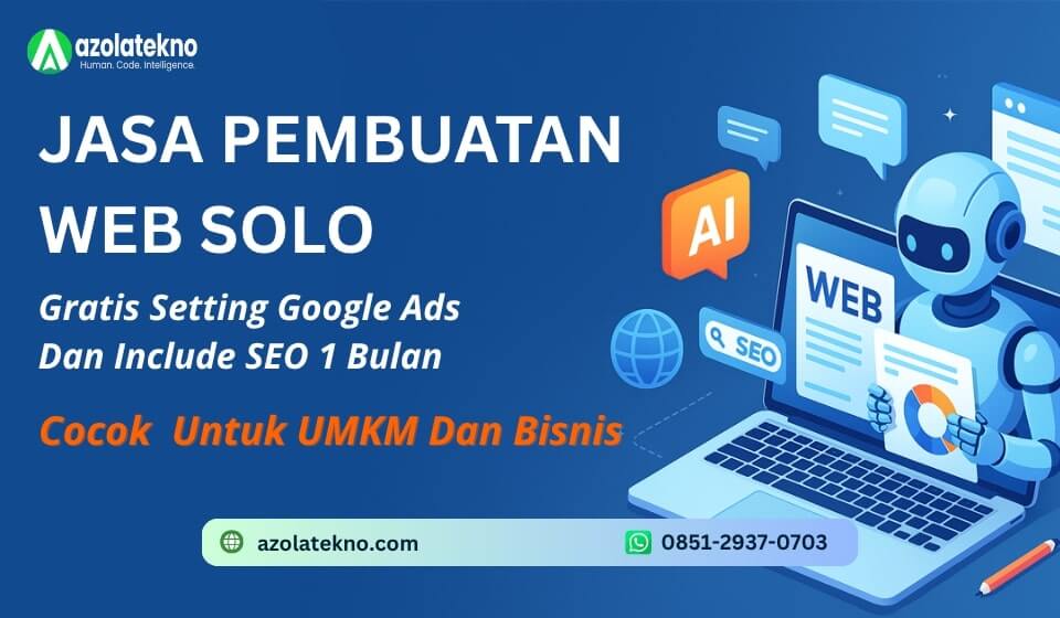 Read more about the article Jasa Pembuatan Website Solo – AzolaTekno, Solusi Bisnis Online Terbaik untuk UMKM dan Perusahaan