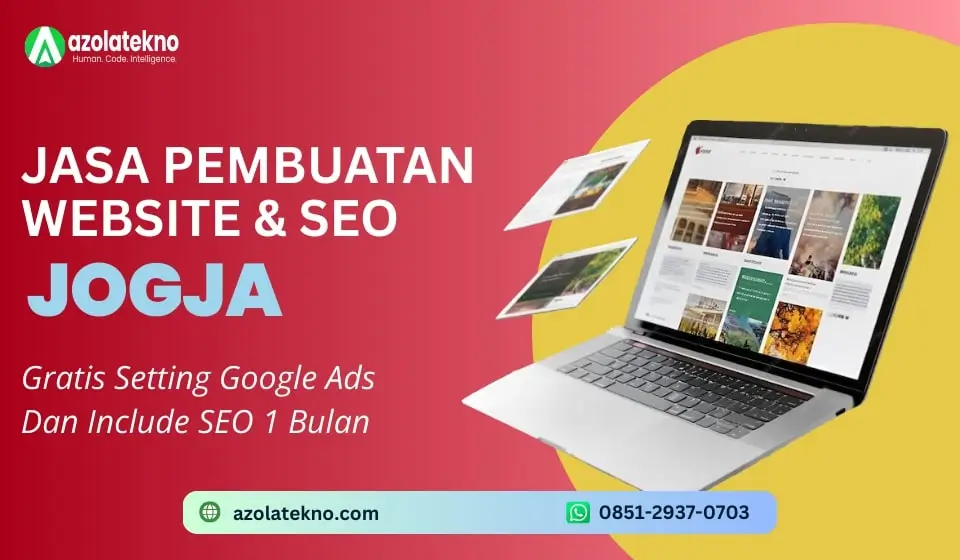 Jasa Pembuatan Website Jogja Profesional & SEO - Azolatekno