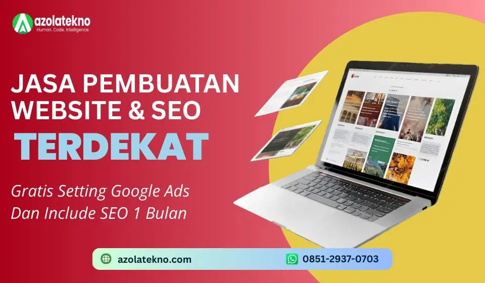 Jasa Pembuatan Website Terdekat Profesional & SEO — Azolatekno