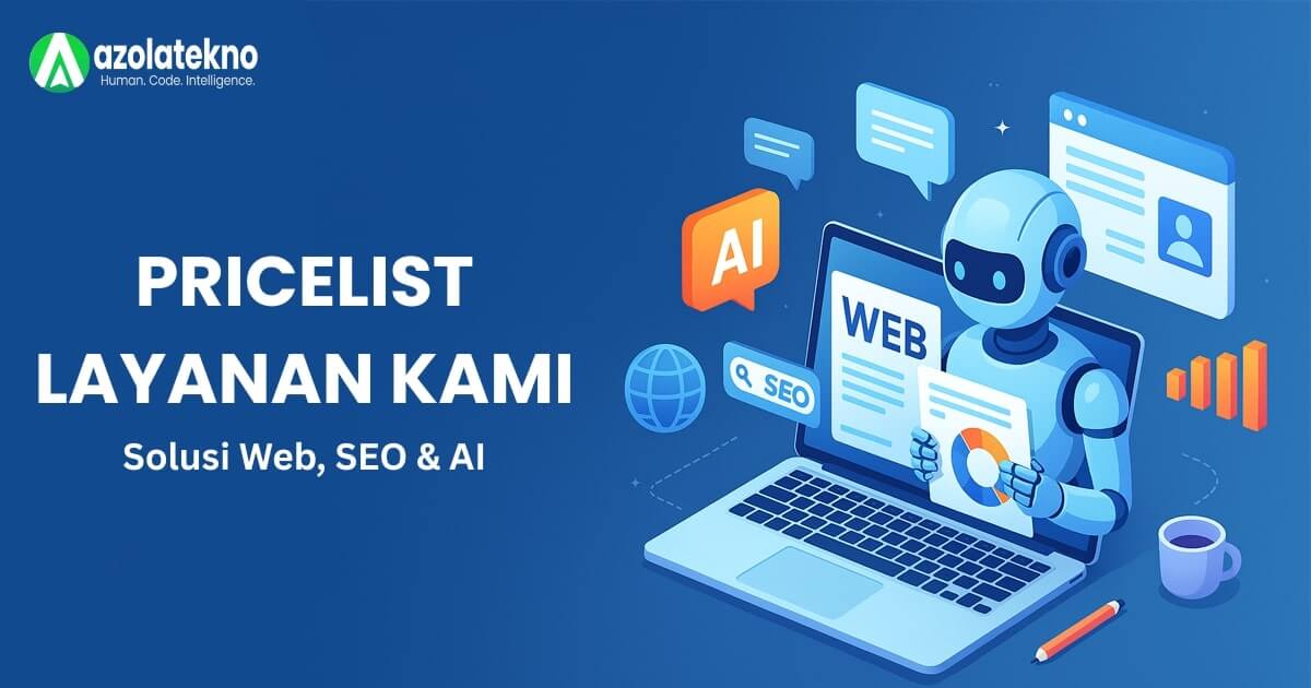Daftar Harga Layanan Web, SEO, Digital, AI dan Course AI